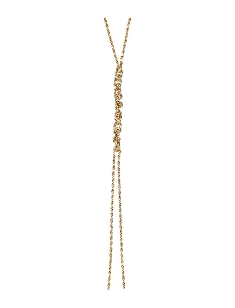 Emanuele Bicocchi Mini Tie Crochet Necklace 2