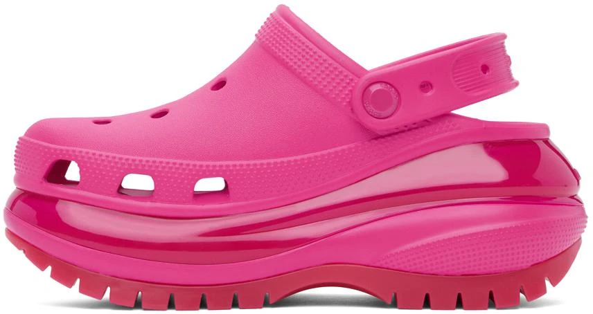 Crocs Pink Mega Crush Clogs 3