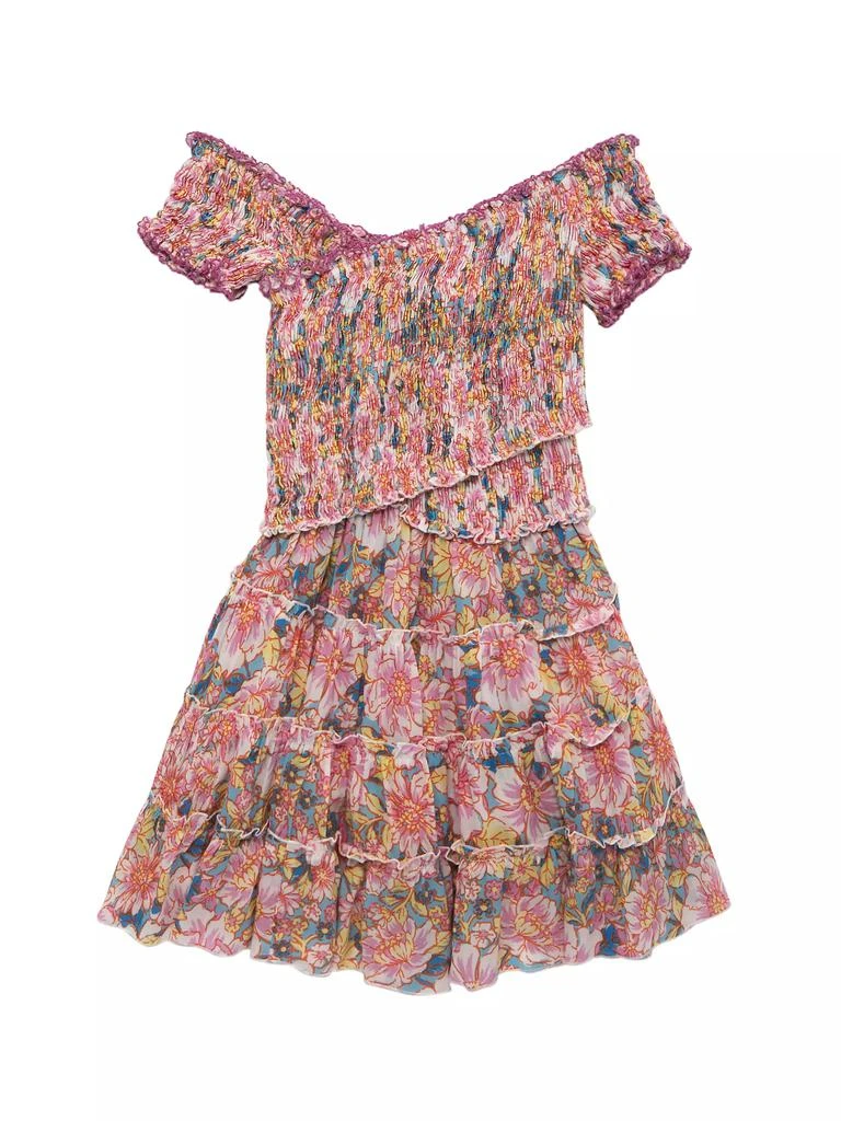 Poupette St Barth Little Girl's &amp; Girl's Soledad Floral Smocked Dress 1