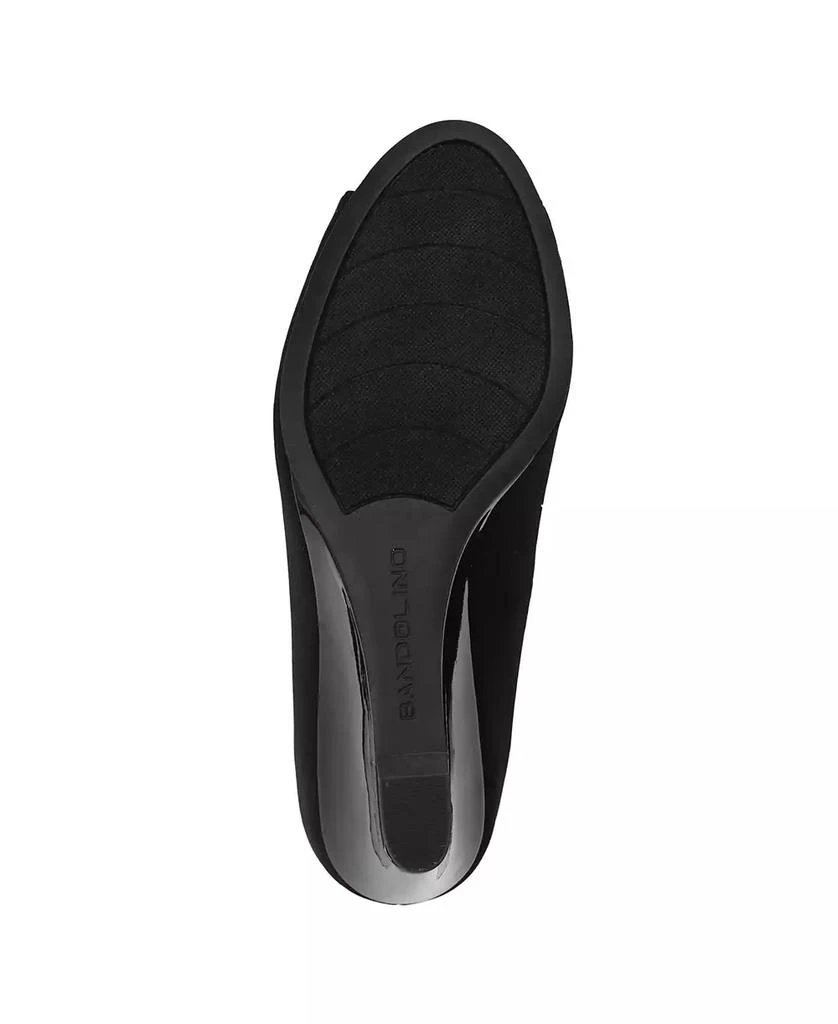 Bandolino Women's Tufflove Peep Toe Wedge Pumps 5