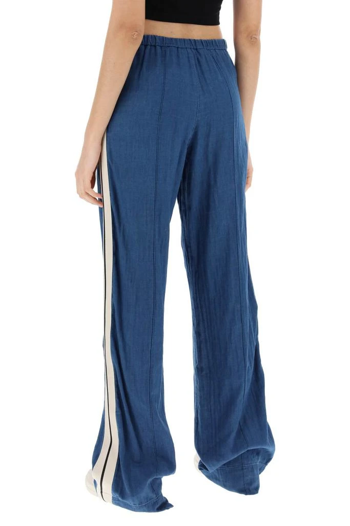 Palm Angels  INDIGO BLUE DENIM SPORT PANTS 3