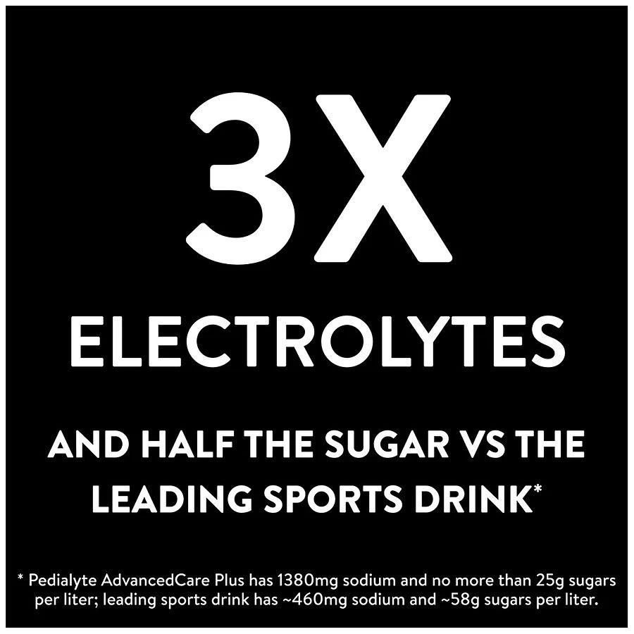 Pedialyte Electrolyte Solution Kiwi Berry Mist, Liter 6