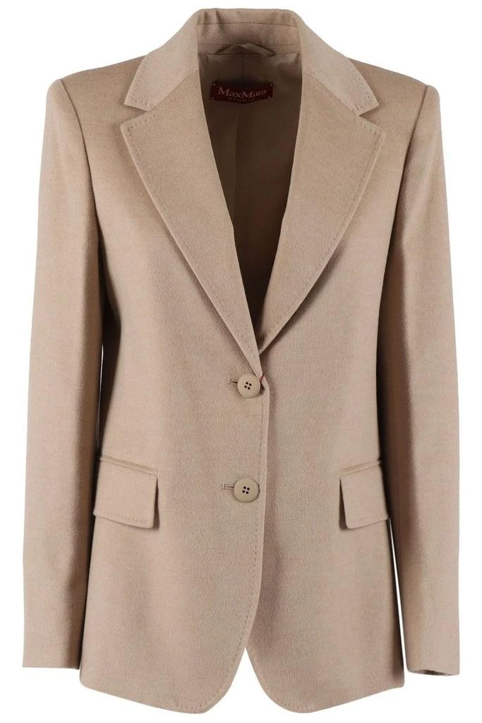 Max Mara Max Mara Studio Folgore Single-Breasted Blazer from Cettire