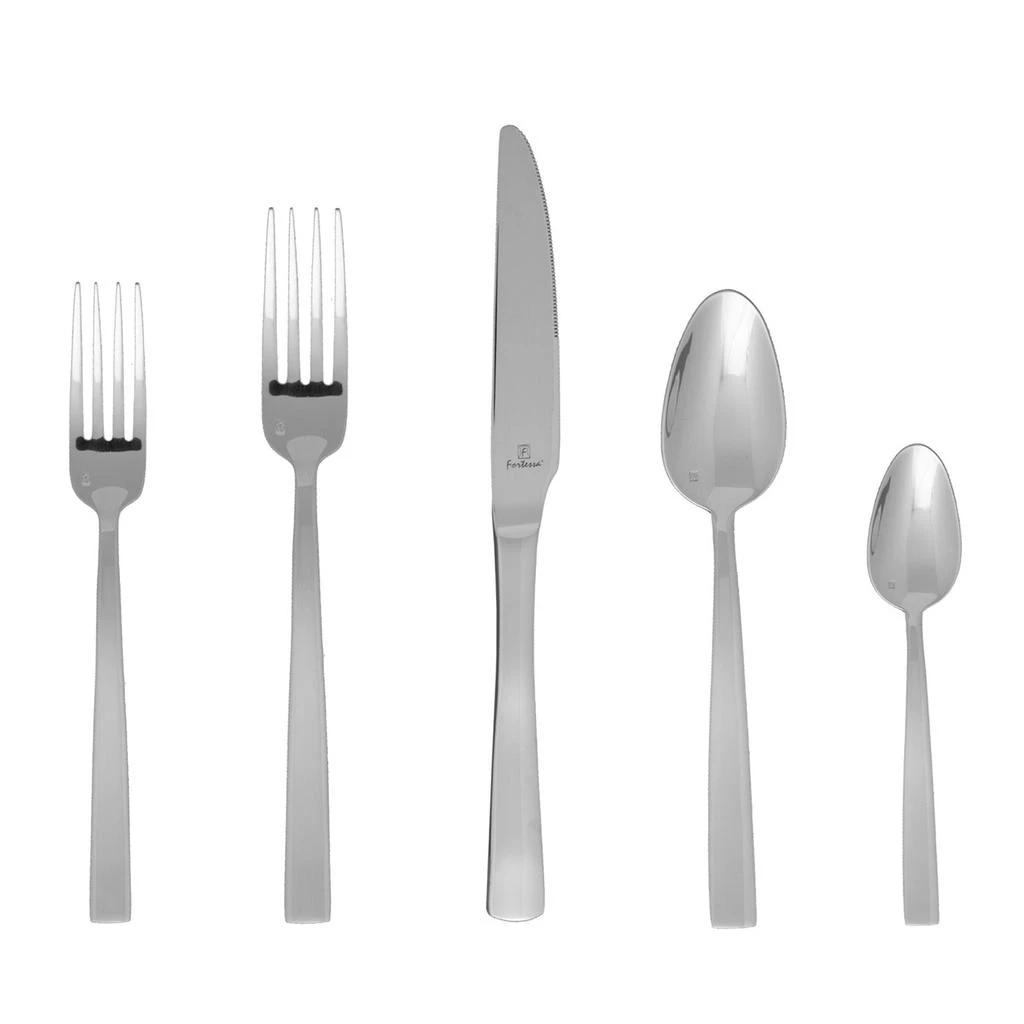 Fortessa Fortessa Catana 18/10 Stainless Steel Flatware 5 Piece Place Setting 1