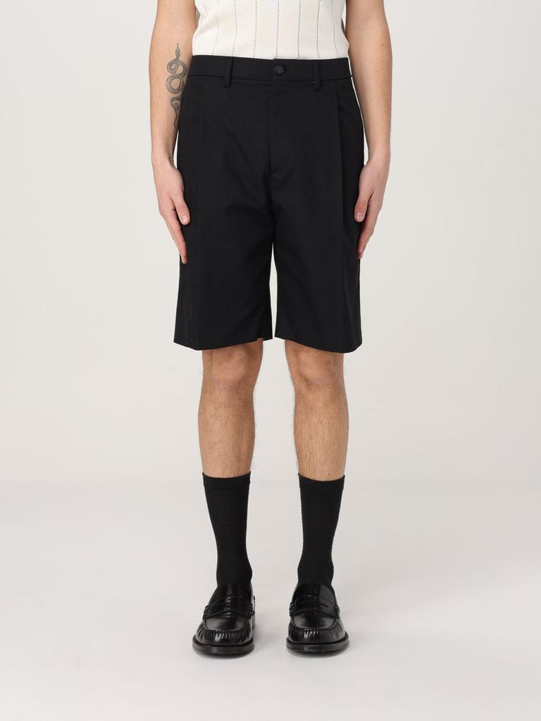 パンツ JUEMI Contrast Knit Shorts BLACK Contrast Knit Shorts – JUEMI