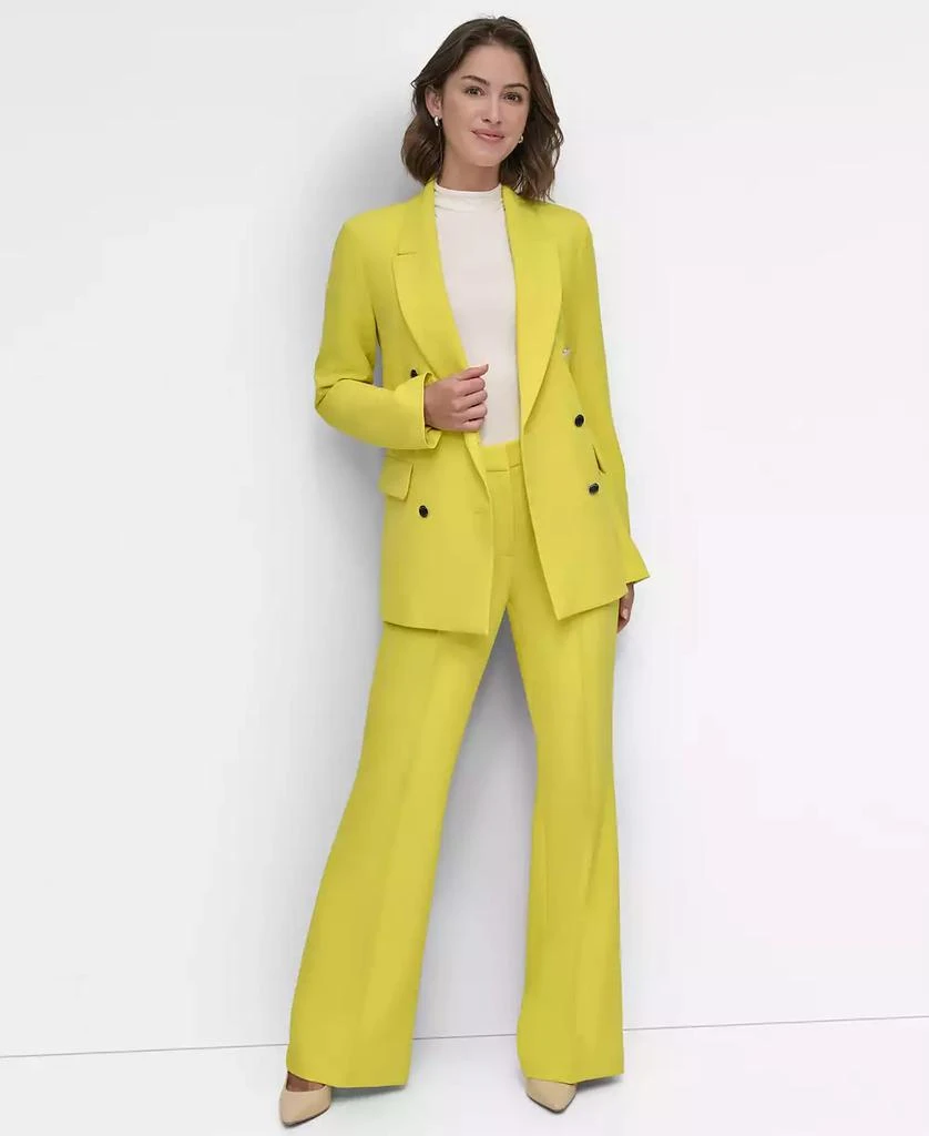 DKNY Petite Classic Double-Breasted Blazer 4