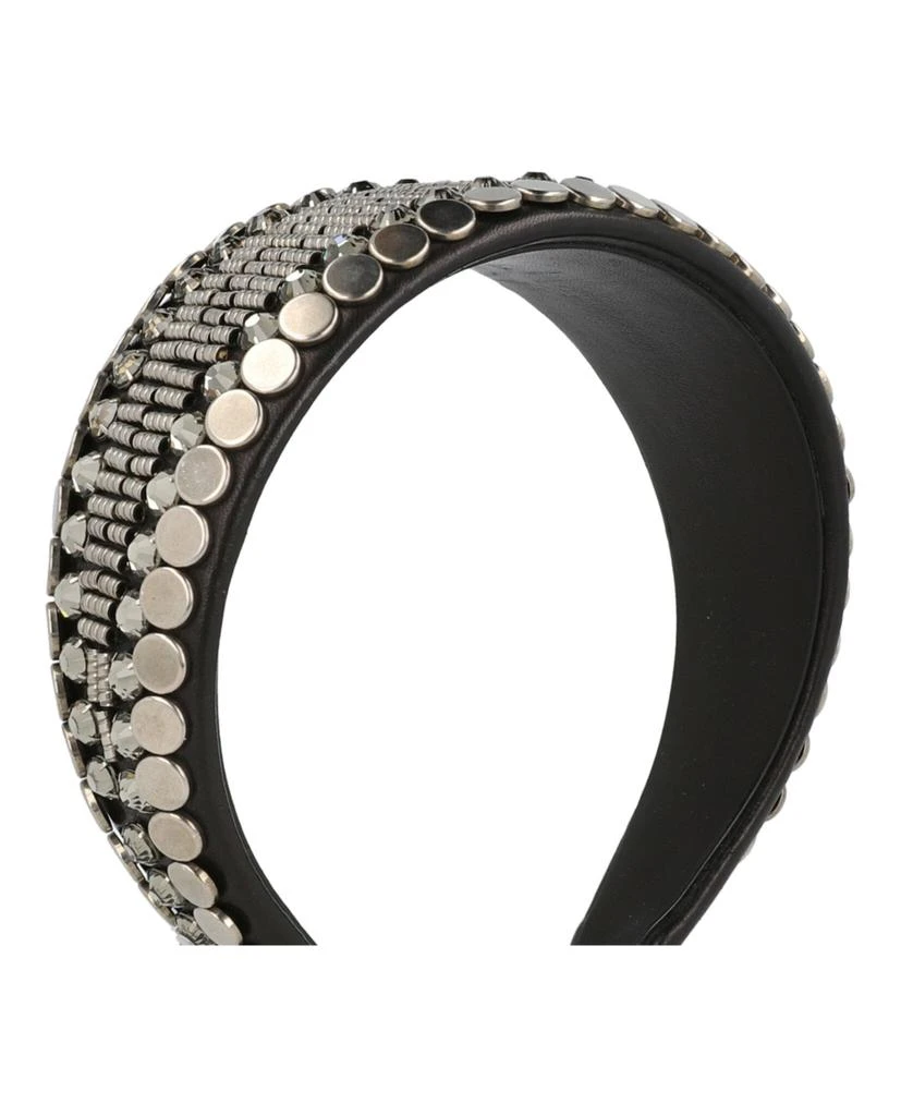 Gucci Beaded Leather Headband 3