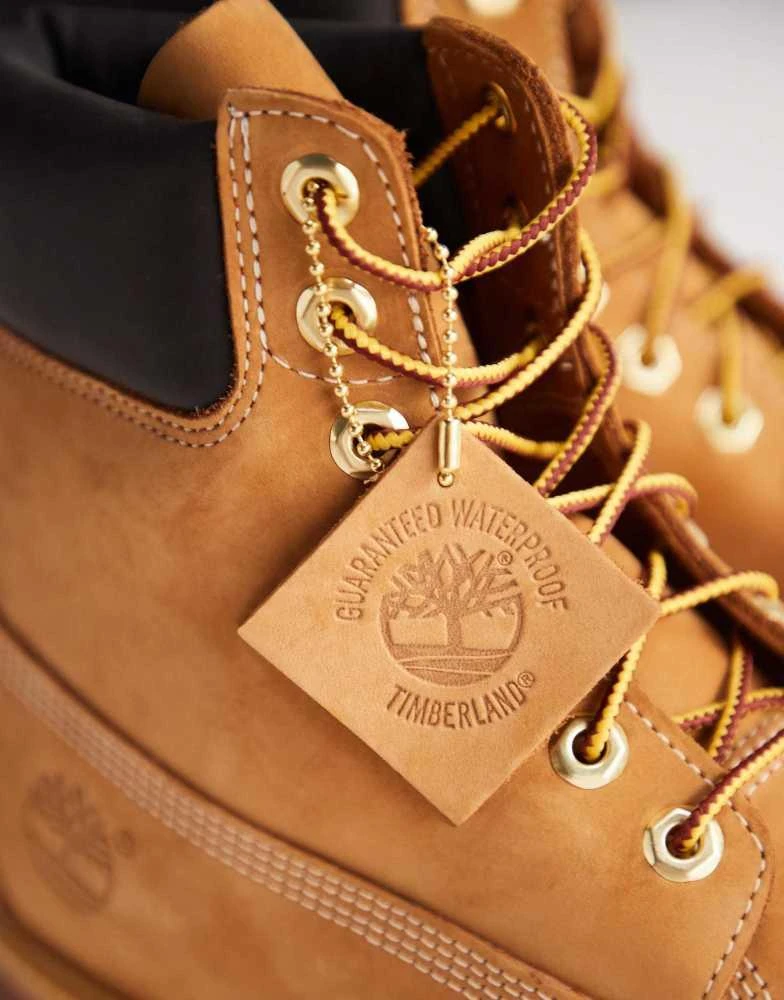 Timberland Timberland premium 6 inch boots in wheat tan nubuck 2