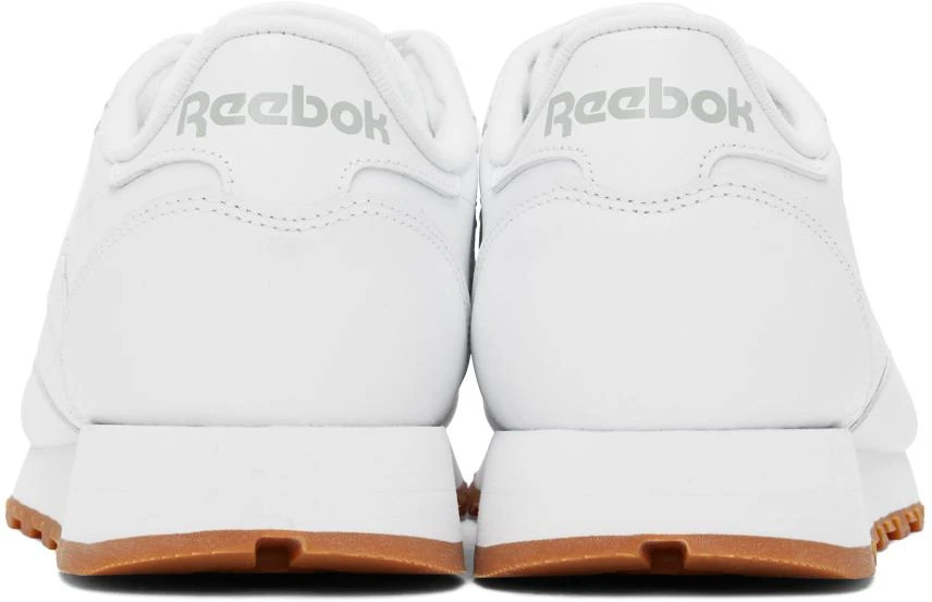 Reebok White Classic Leather Sneakers 2