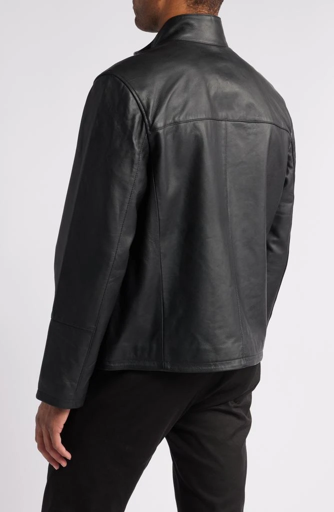Cole Haan Classic Leather Moto Jacket 2