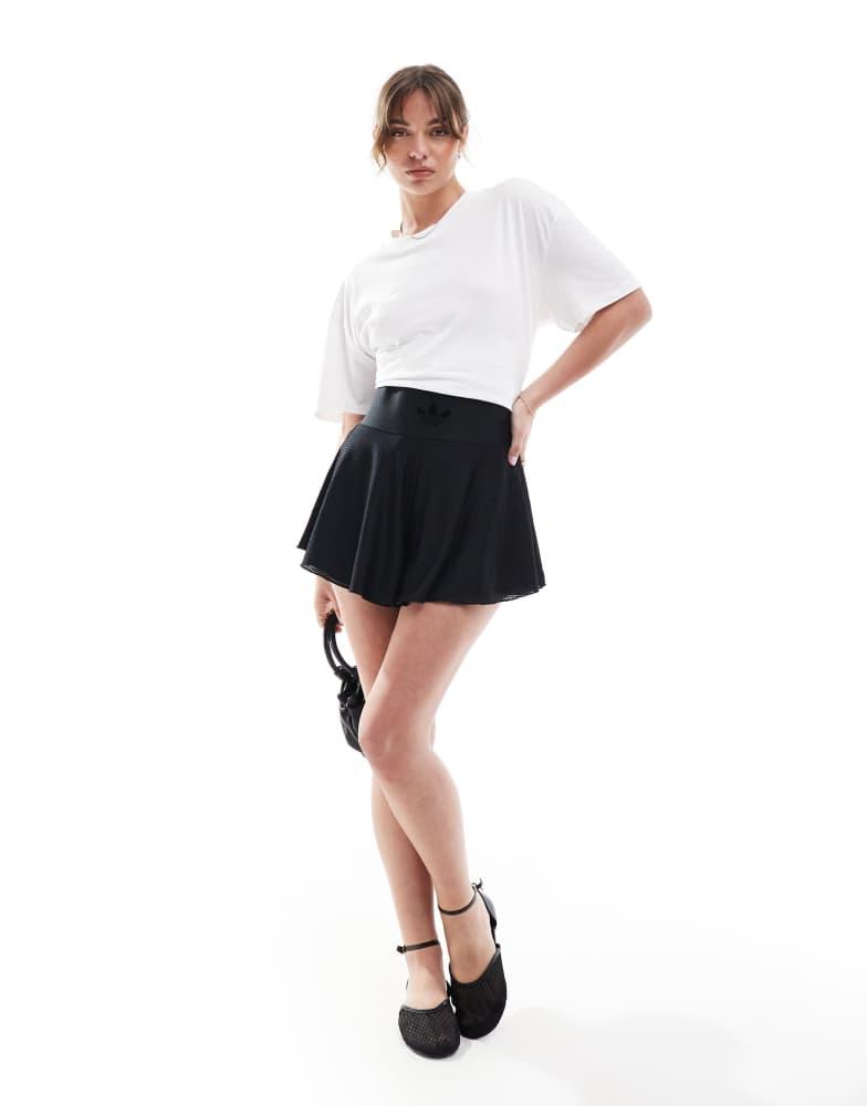 ★人気★ adidas originals WOVEN BAL SKIRT Black Buy Adidas Originals WOVEN BAL SKIRT - Black | Nelly.com