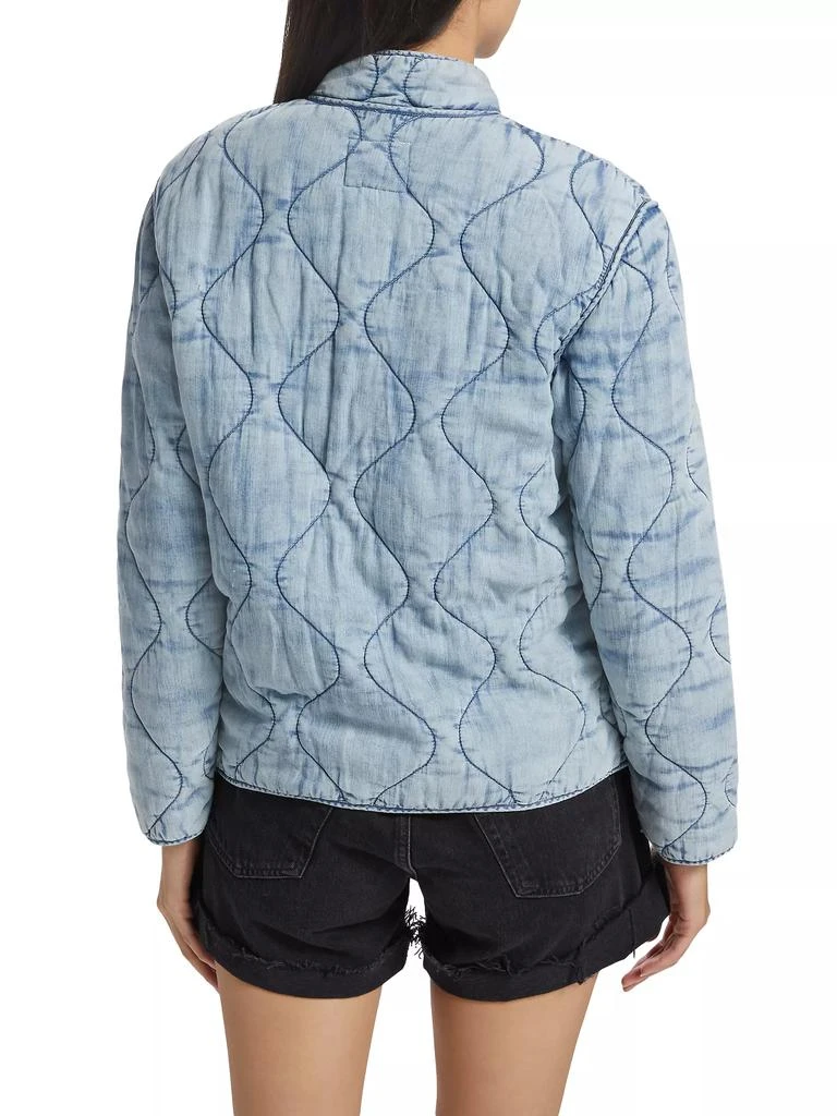 Rails Denver Faux-Denim Quilted Jacket 5