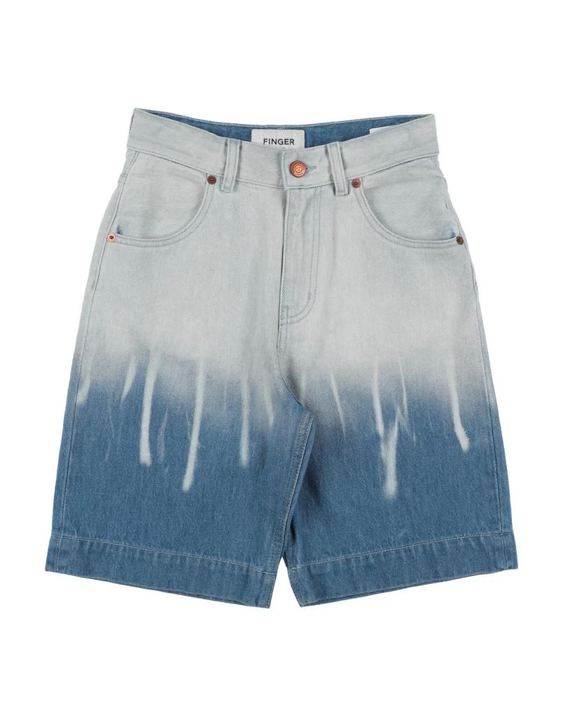 FINGER IN THE NOSE Denim shorts