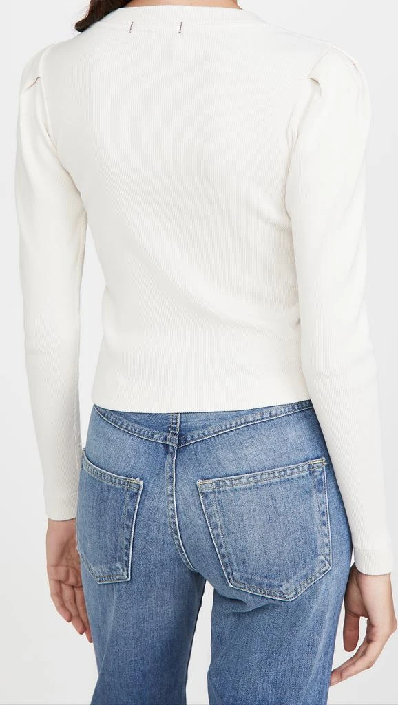 AMO Puff Sleeve Cardigan 2