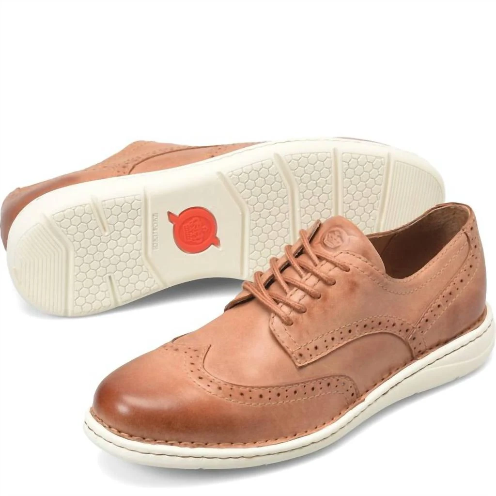 NEW BORN men\'s tobias shoes in brown Tobias | Born Shoes main image 2
