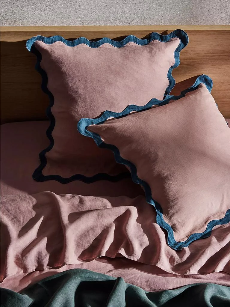 Bed Threads Scalloped European Pillowcases (Set of Two) 2