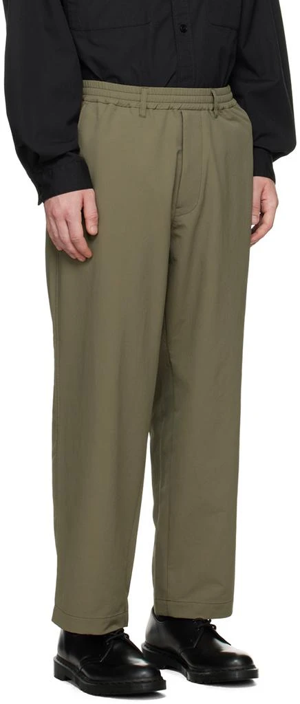 Nanamica SSENSE Exclusive Khaki Trousers 2