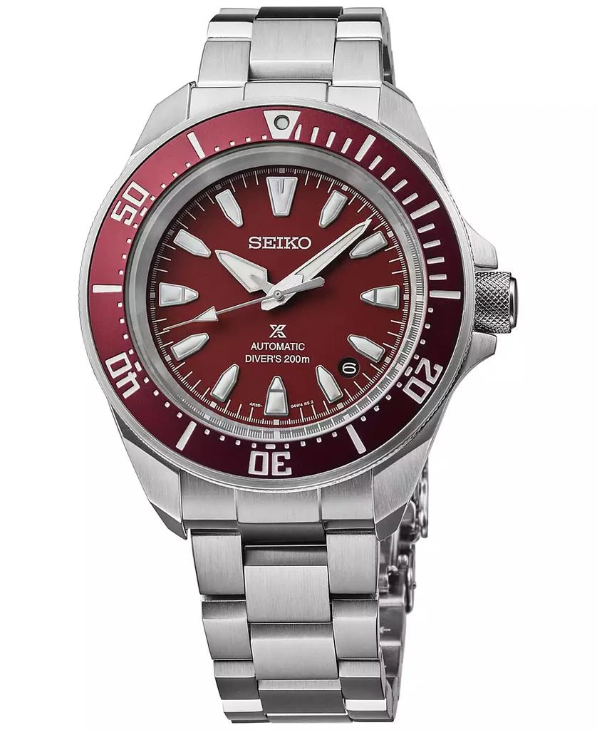 Seiko Men's Automatic Prospex Diver Stainless Steel Bracelet Watch 42mm 1
