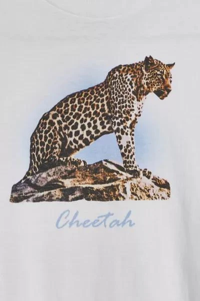 Urban Outfitters Cheetah Big Cat Graphic Tee 2