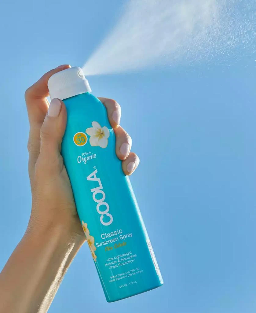 Coola Classic Body Sunscreen Spray SPF 30 - Pina Colada, 6 oz. 2