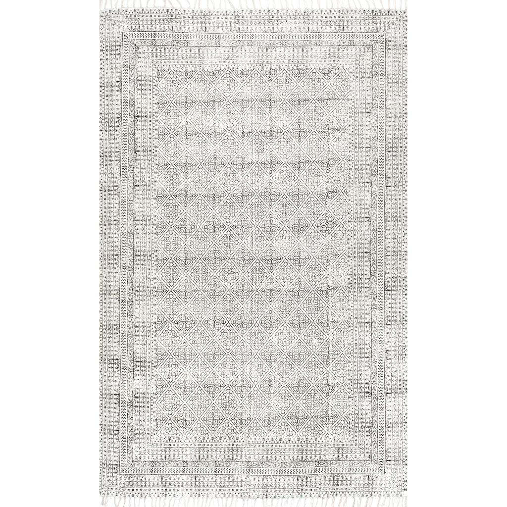 nuLOOM Flatweave Rita Moroccan Trellis Area Rug