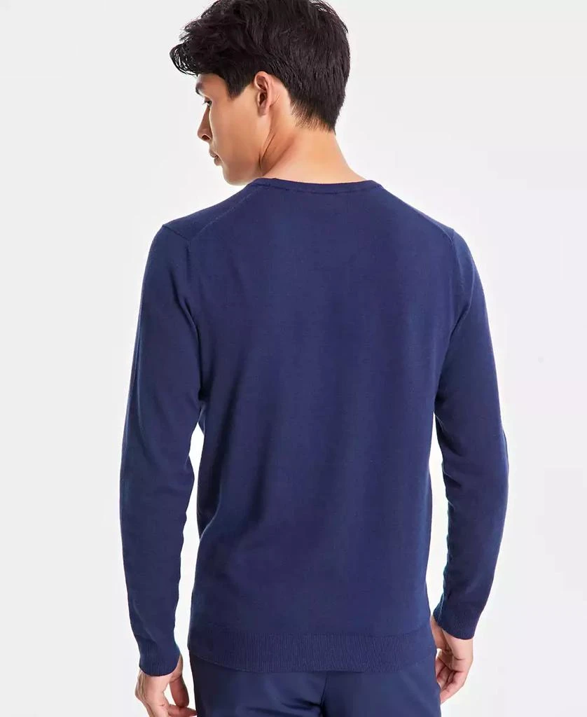 Alfani Men's Solid Crewneck Sweater, Created for Macy's 2
