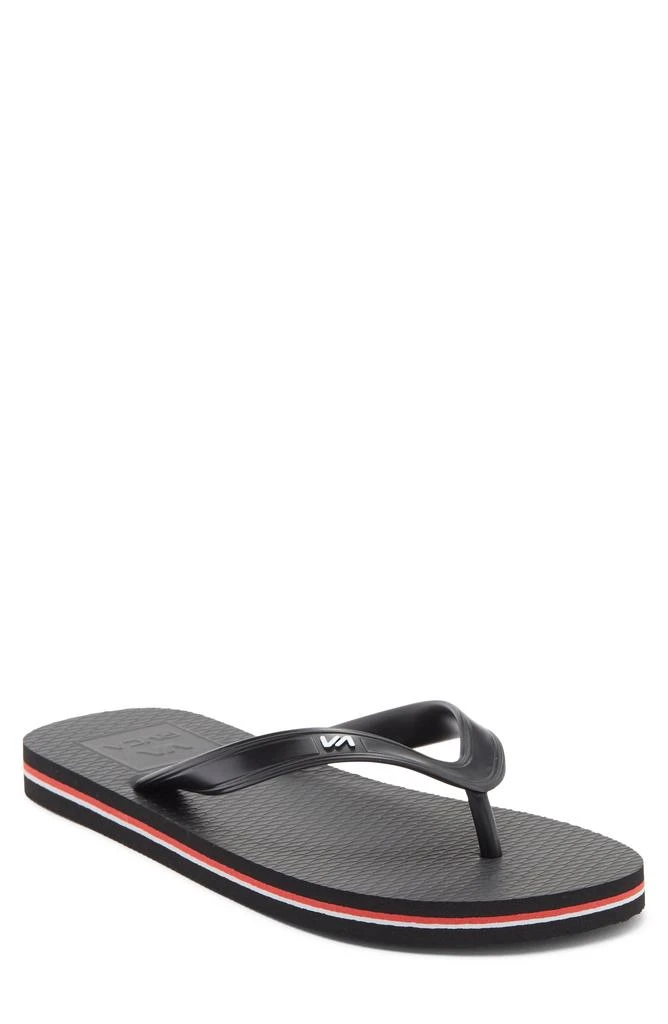 Shop Vivid Cobalt Melroy TB Monogram-Embossed Slides on Sale  display picture 2