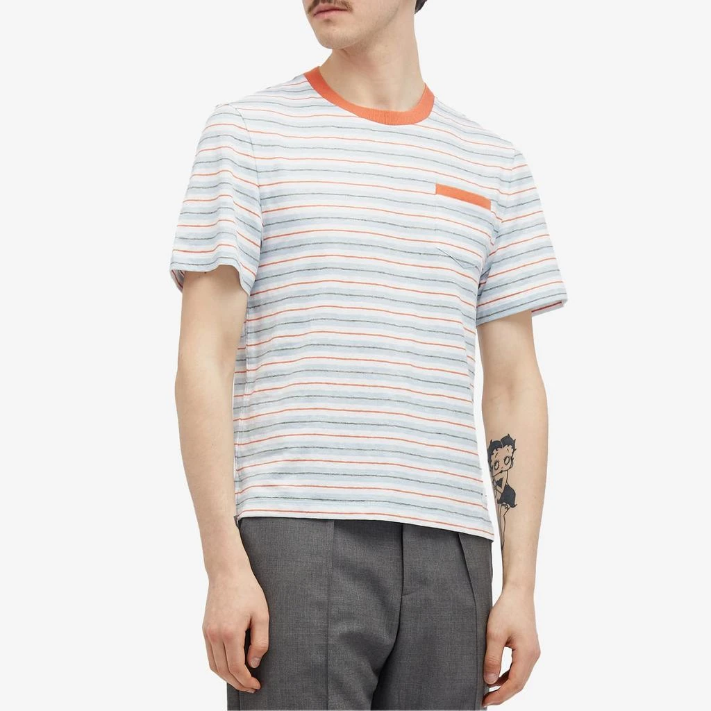 Thom Browne Thom Browne Pocket Stripe T-Shirt 2