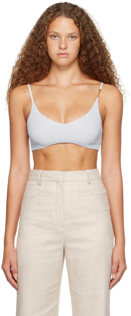 Jacquemus Purple Le Chouchou 'Le Bandeau Pralu' Tank Top 1