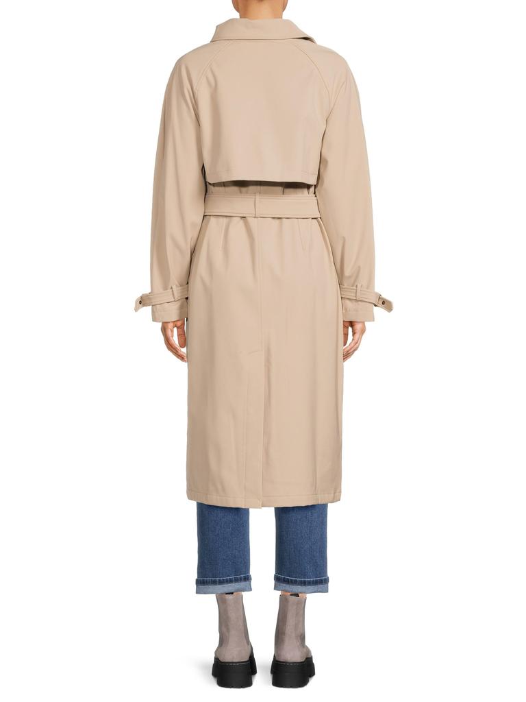 Storm Flap Longline Trench Coat – On Sale Now with Up to 71% Off