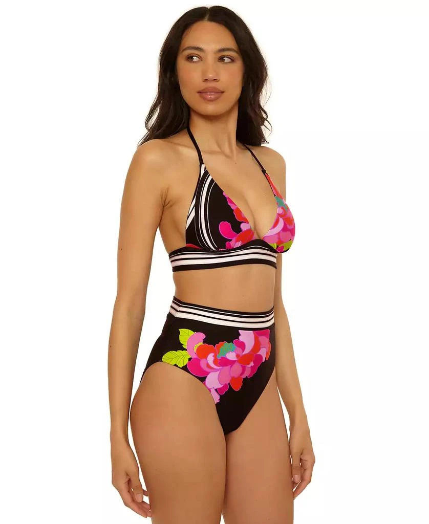 Trina Turk Women's Bougainvillea Reversible V-Neck Top 3