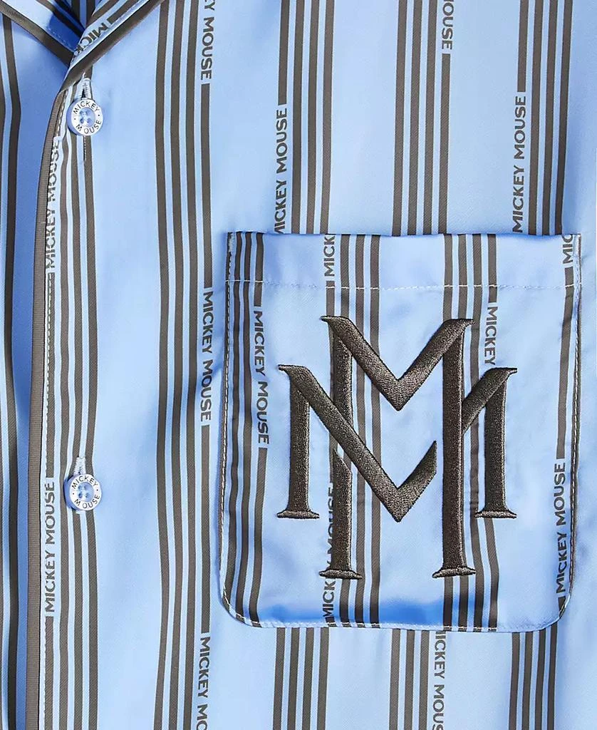 Disney | Macy's Men's Mickey Mouse Satin Pajamas Sleep Set, Macy's Exclusive 6