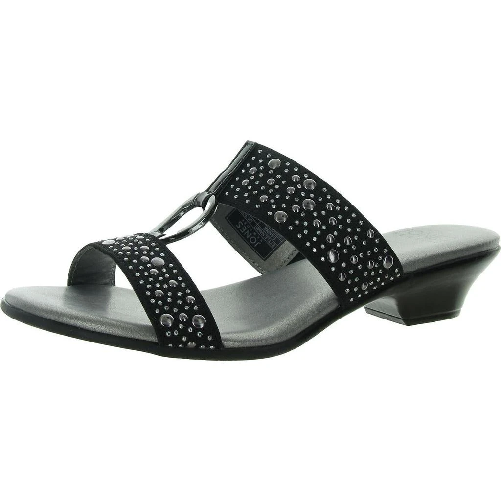 JONES NEW YORK Eanna Womens Embellished Slip-On Wedge Sandals 8