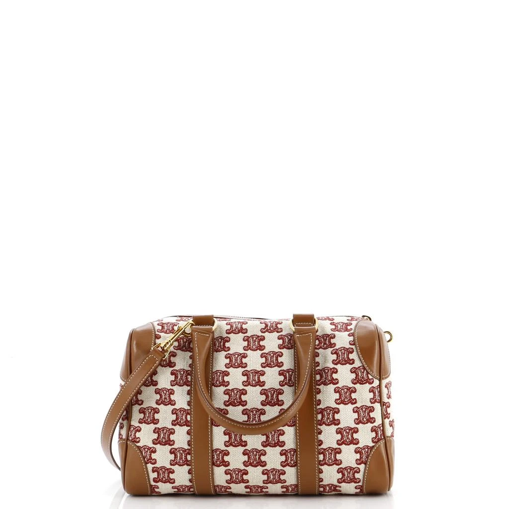 Celine Boston Bag	 Triomphe Canvas Small 3