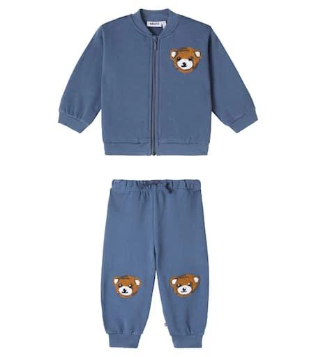 MOLO Baby embroidered cotton tracksuit