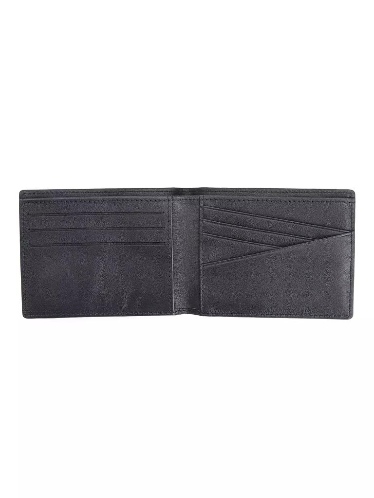 Royce New York RFID-Blocking Slim Bi-Fold Leather Wallet