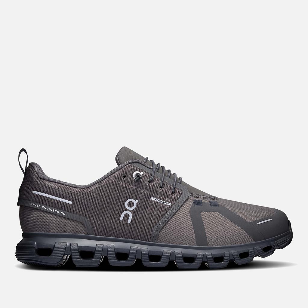 On Men's Cloud 6 Waterproof Running Trainers - Thorn/Black
