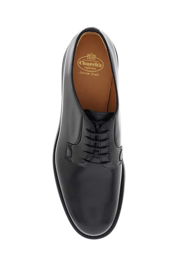 CHURCH'S leather shannon derby shoes