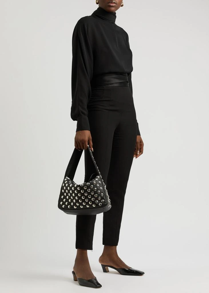 Khaite Lenro slim-leg woven trousers 4