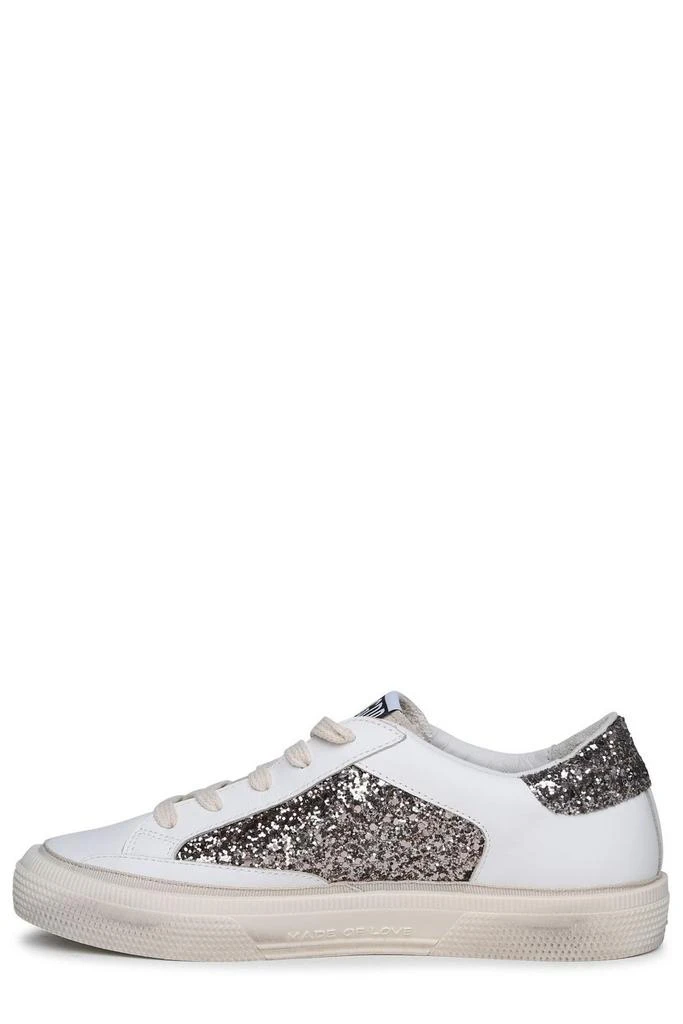 Golden Goose Golden Goose Kids N May Star Glittered Sneakers 2