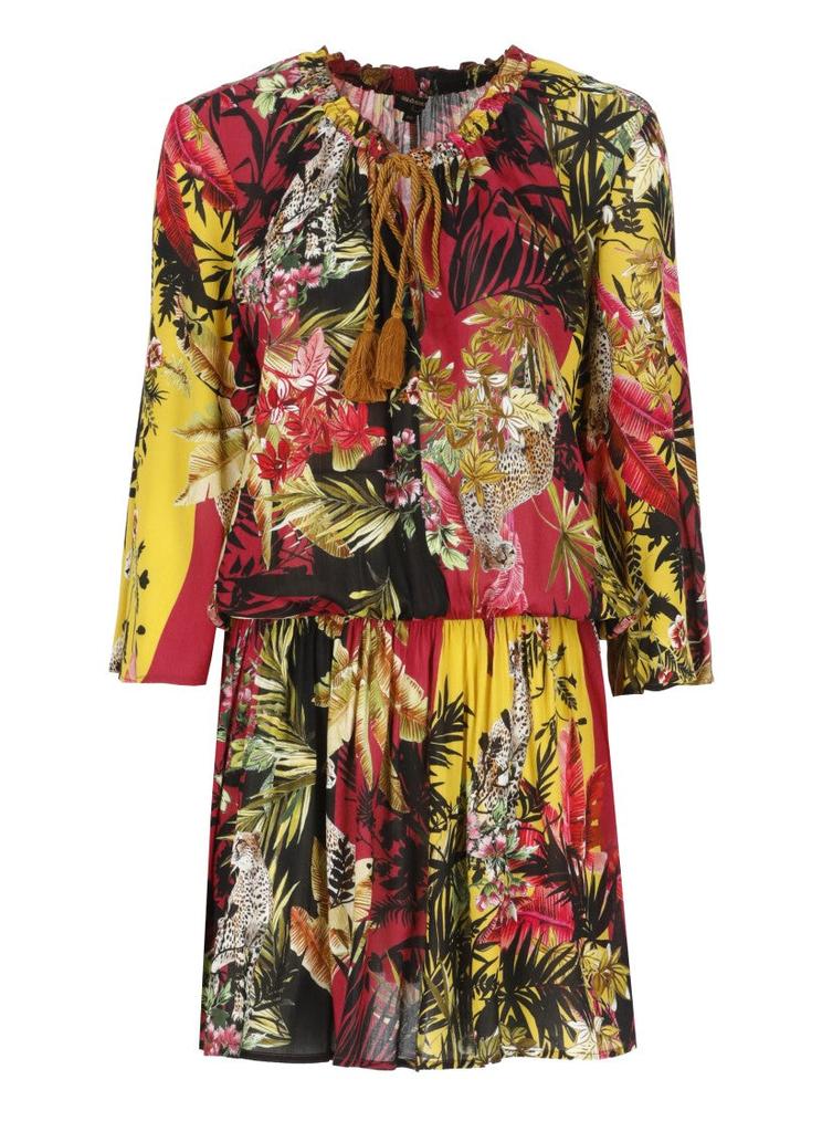 MISS BIKINI Vibrant Multicolor Viscose Caftan