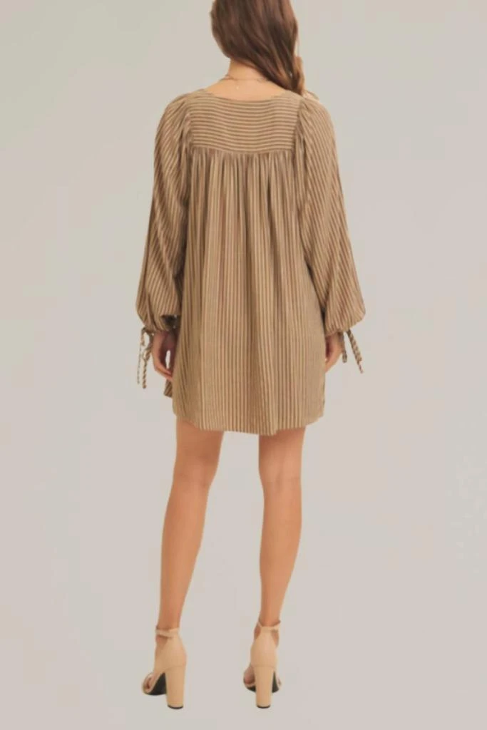 Striped Tie Sleeve Swing Dress In Brown/cream On Sale Now with Up to 36% Off | Discover Exclusive Deals & Savings at BeyondStyle Authentic In February women|clothing|dresses with Limited-Time Discounts, Striped Tie Sleeve Swing Dress In Brown/cream On Sale Now with Up to 36% Off | Discover Exclusive Deals & Savings at BeyondStyle Authentic In February women|clothing|dresses with Limited-Time Discounts,