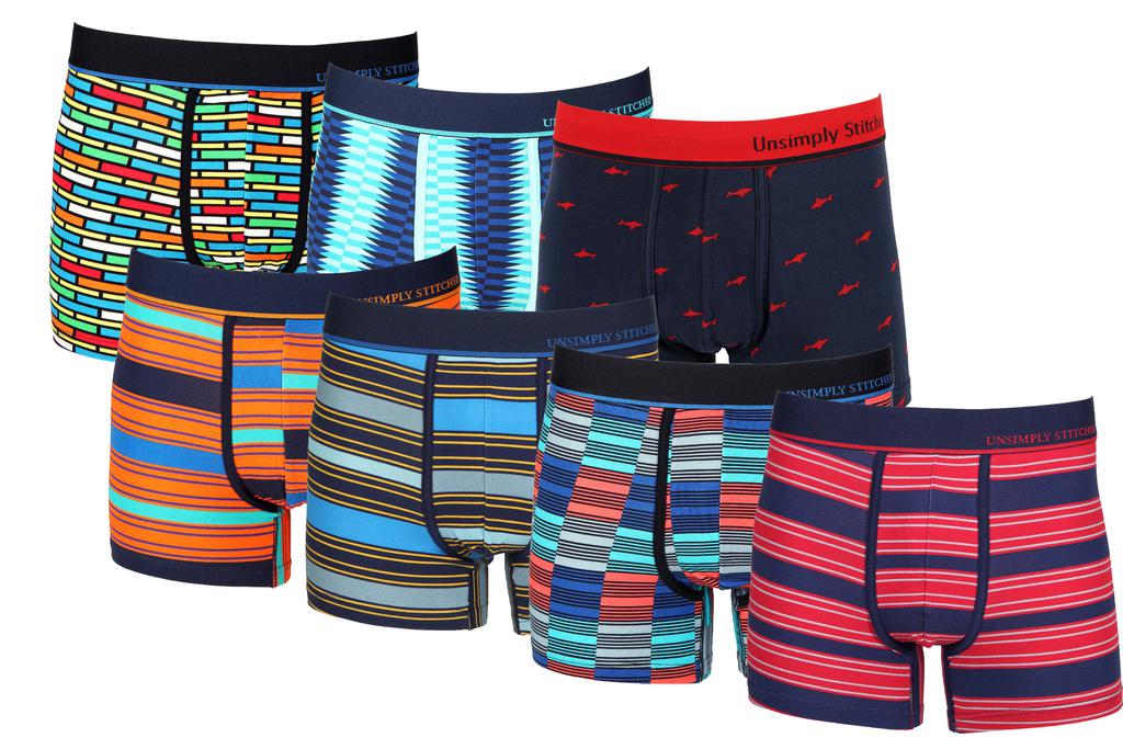 Unsimply Stitched BOXER Trunk 7 PACK