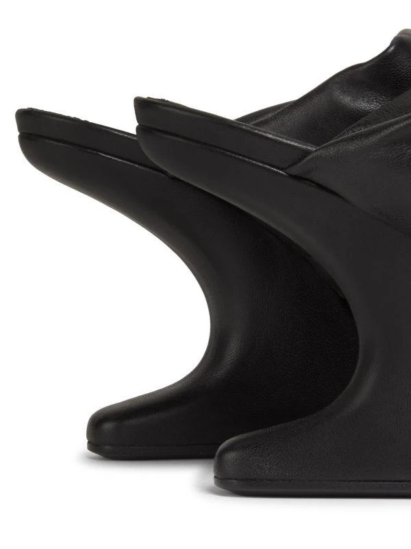 Rick Owens Cantilever 110MM Twisted Leather Sandals 5