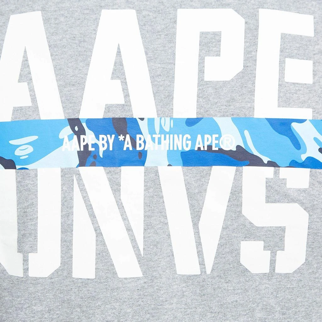 A Bathing Ape A Bathing Ape Grey Aape Universe Print Cotton Crew Neck T-Shirt S 3