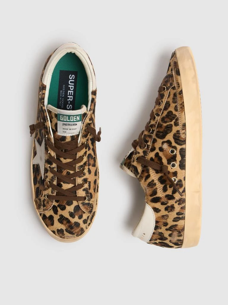 Golden Goose 20mm Super-star Pony Hair Sneakers 3