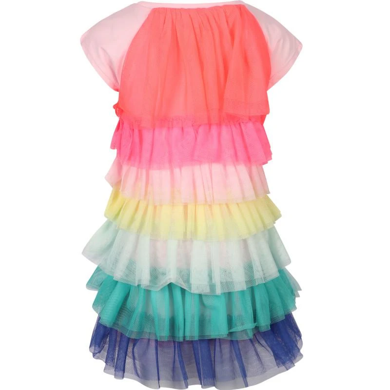 Billieblush Tiered design colorful tulle layers dress 2