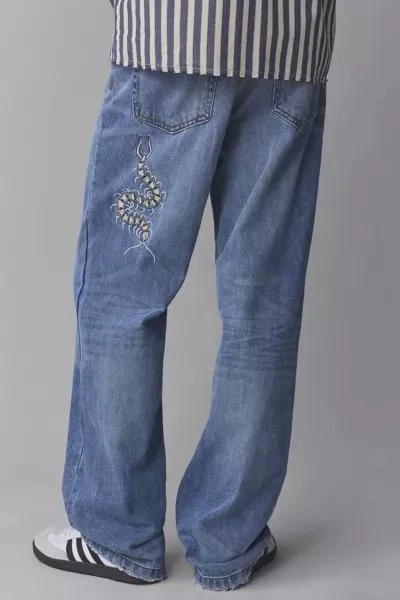 BDG BDG Embroidered Centipede Baggy Skate Fit Jean 5