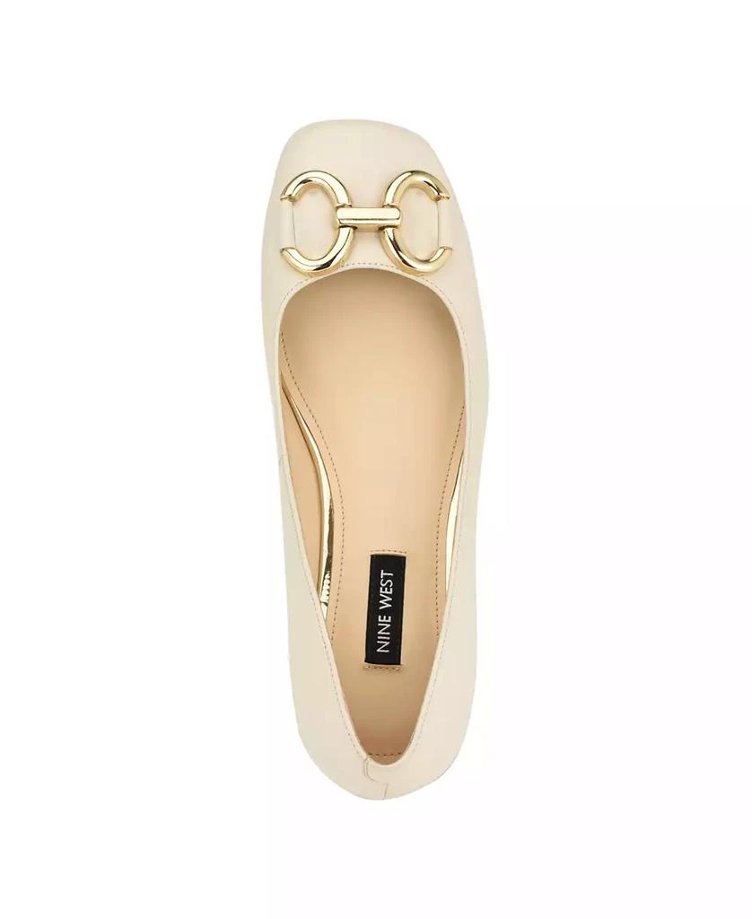 Nine West Women's Works Slip-On Square Toe Dress Pumps 4