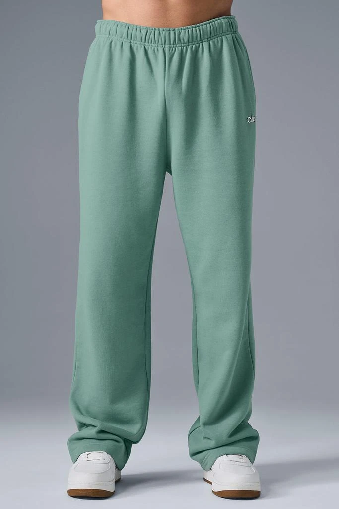 Alo Accolade Straight Leg Sweatpant - Botanical Green 1